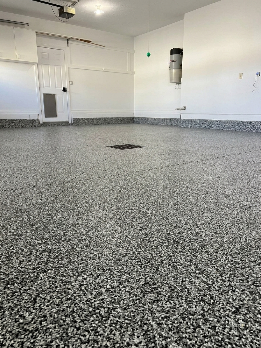 Domino finish applied