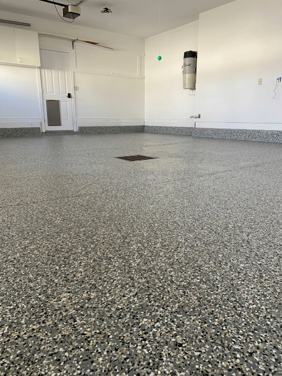 Mediterranean finish applied